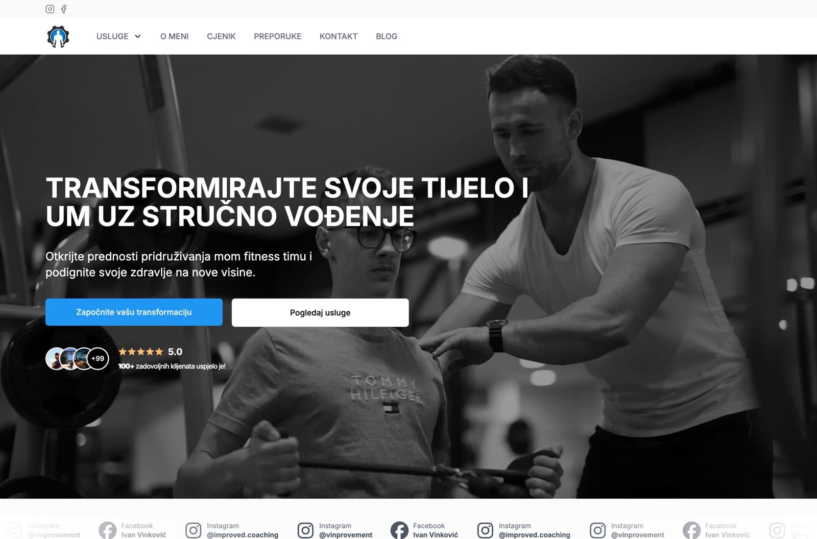 Improved Coaching website